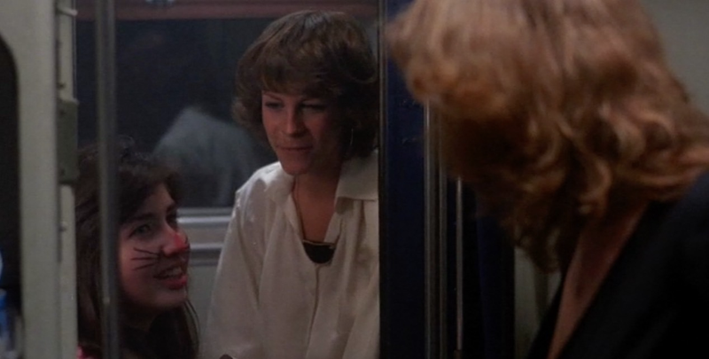 Jamie Lee Curtis and her Terror Train friends.